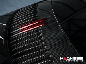  Porsche 911 (992) Rear Trunk Central Trim - Carbon Fiber